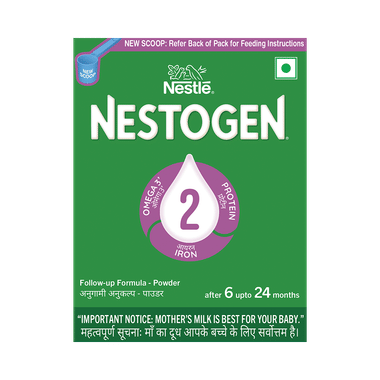Nestle Nestogen 2 Follow-Up Formula-Powder for 6+ Months, Calcium & Phosphorus