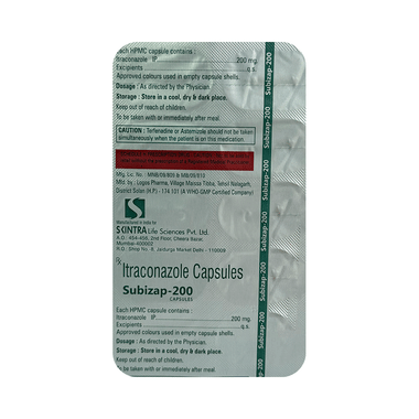 Subizap 200 Capsule