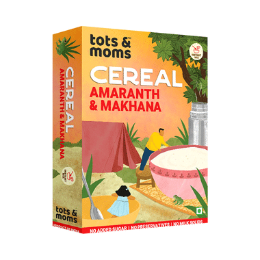 Tots And Moms Instant Mix Cereal Amaranth & Makhana