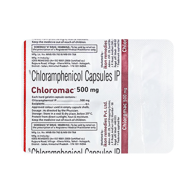 Chloromac 500mg Capsule