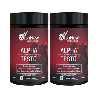 Wishnew Wellness Alpha Booster Of Testo Tablet (60 Each)