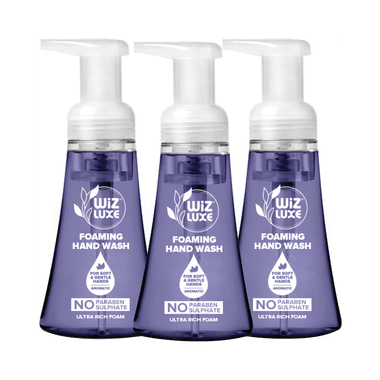 Wiz Luxe Foaming Hand Wash (300ml Each) Lavender