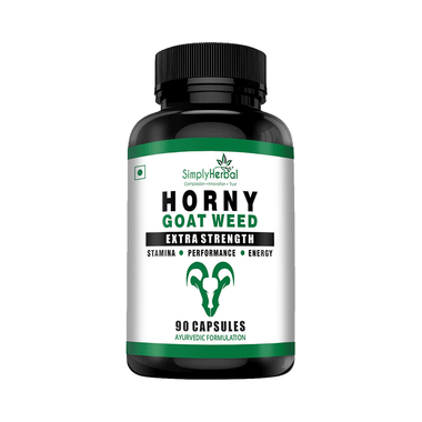 Simply Herbal Horny Goat Weed Extract Capsule