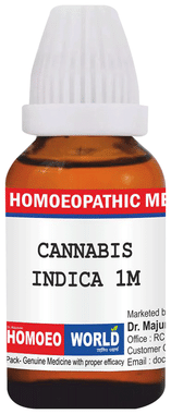 Dr. Majumder Homeo World Cannabis Indica Dilution 1M