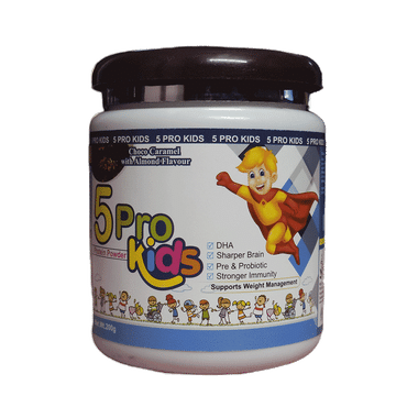 5 Pro Kids Protein Powder Choco Caramel with Almond