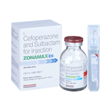 Zonamax ES 1000 mg/500 mg Injection