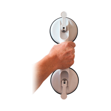 Drive Devilbiss Healthcare Suction Cup Grab Bar White 32.5cm