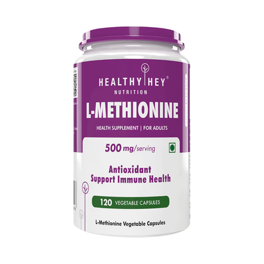 HealthyHey L-Methionine Vegetable Capsule