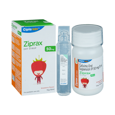 Ziprax 50mg Dry Syrup