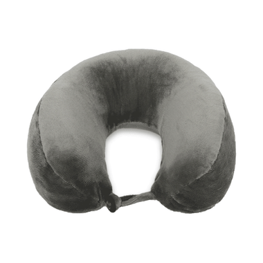 Viaggi U Shape Super Soft Memory Foam Travel Neck Pillow Cool Grey