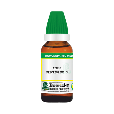 Boericke Abrus Precatorius Dilution (30ml Each) 3