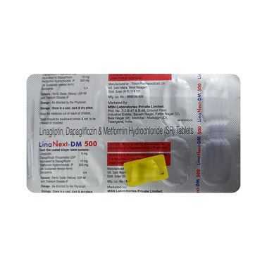 LinaNext-DM 500 Tablet SR