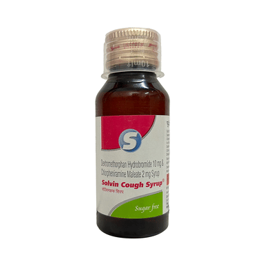 Solvin Cough Syrup Sugar Free