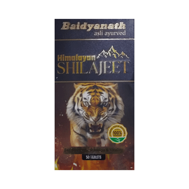 Baidyanath Himalayan Shilajeet Tablet | For Strength & Stamina