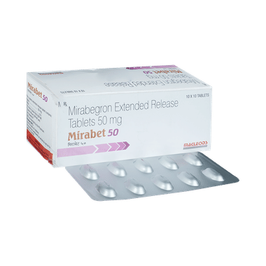 Mirabet 50 Tablet ER