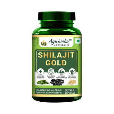 Agniveda Naturals Shilajit Gold Capsule