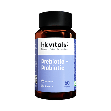 HK Vitals Pre & Probiotic | Capsule For Gut Health, Digestion & Immunity
