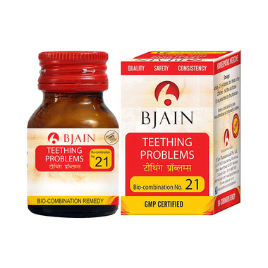 Bjain Bio-Combination No.21 (Teething Problems) Tablet
