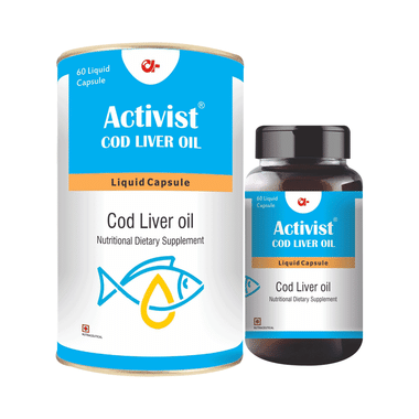 Activist Cod Liver Oil Liquid Capsule