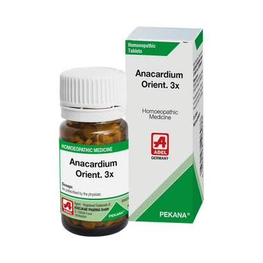 ADEL Anacardium Orientale Trituration Tablet 3X