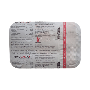 Raxocal-XT Softgel Capsule