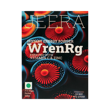 Wrenrg Instant Energy Powder Sachet (35gm Each) Jeera