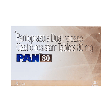 PAN 80mg Tablet