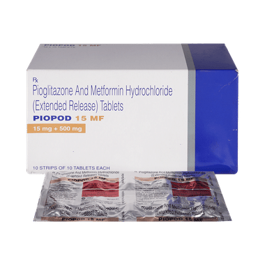 Piopod 15 MF Tablet ER