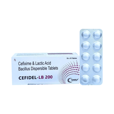 Cefidel-LB 200 Tablet DT