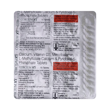 Corcium XT Tablet