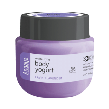 Anaaya Cosmetics Revitalizing Body Yogurt Lavish Lavender
