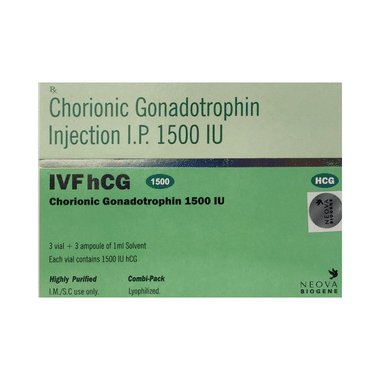 IVFhCG 1500 Injection