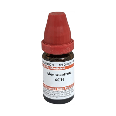 Dr Willmar Schwabe India Aloe Socotrina Dilution 6 CH