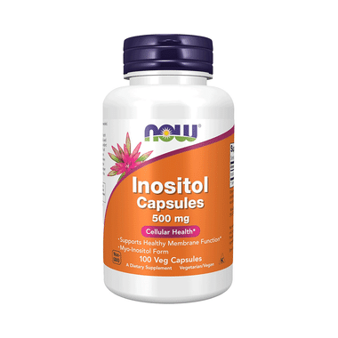 Now Foods Inositol 500mg Capsule