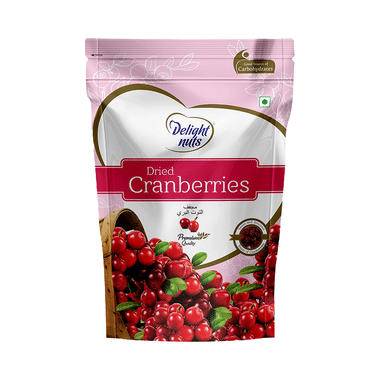 Delight Nuts Dried Cranberries Premium Quality