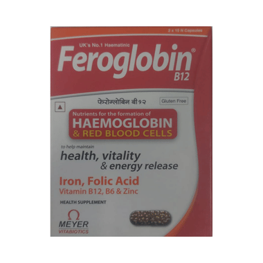 Feroglobin B12 Capsule SR Gluten Free