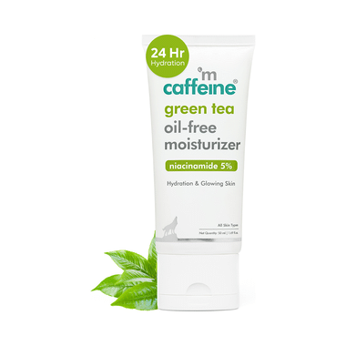 mCaffeine Green Tea Oil Free Moisturiser with Niacinamide 5%