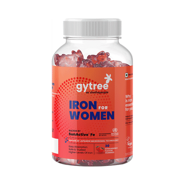 Gytree Iron For Women Gummy Strawberry