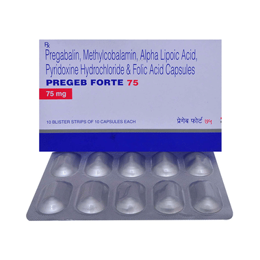 Pregeb Forte 75 Capsule