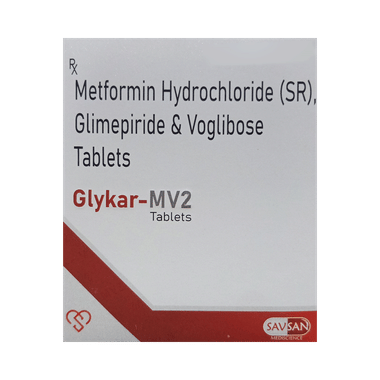 Glykar-MV 2 Tablet SR
