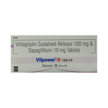 Vilpower-D 100/10 Tablet