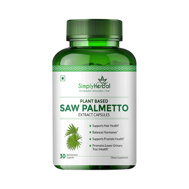 Simply Herbal Saw Palmetto Extract Capsule