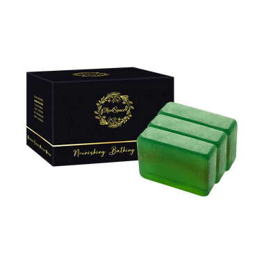 Herbspace Nourishing Bathing Soap Bar (100gm Each) Tulsi Neem