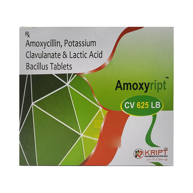 Amoxyript CV 625 LB Tablet