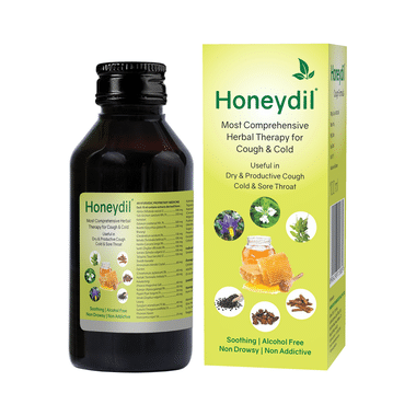 Honeydil Cough Syrup (100ml Each)