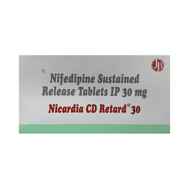 Nicardia CD Retard 30 Tablet