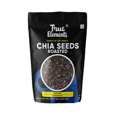 True Elements Roasted Chia Seeds For Keto Friendly Diet