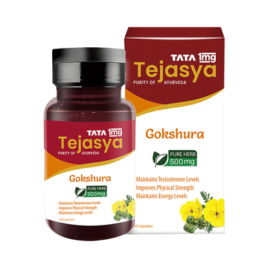 Tata 1mg Tejasya Gokshura Capsule 500mg