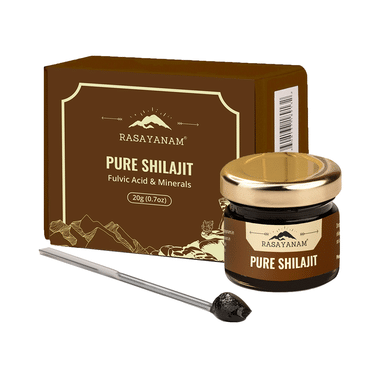 Rasayanam Pure Shilajit With Fulvic Acid & Minerals | For Vigour & Strength