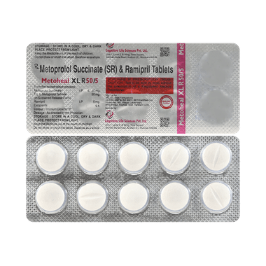 Metoheal R 50mg/5mg Tablet XL